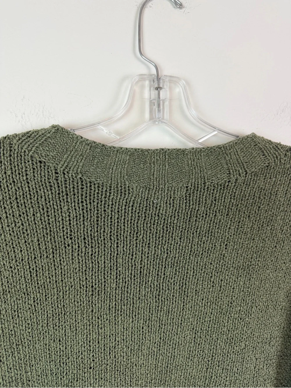 J. Crew Relaxed Crewneck Sweater in Olive Size M